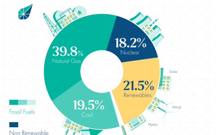 sources of energy by percentage