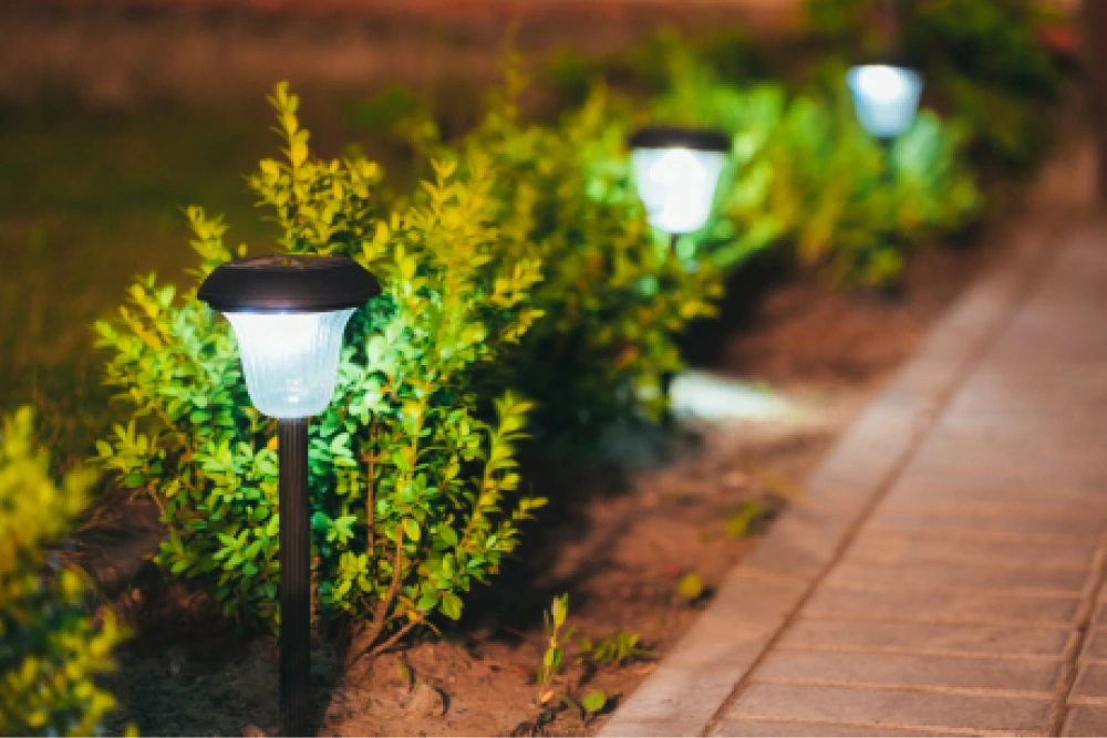 exterior solar lights
