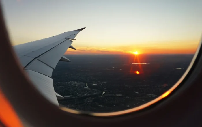 fly less to reduce carbon footprint