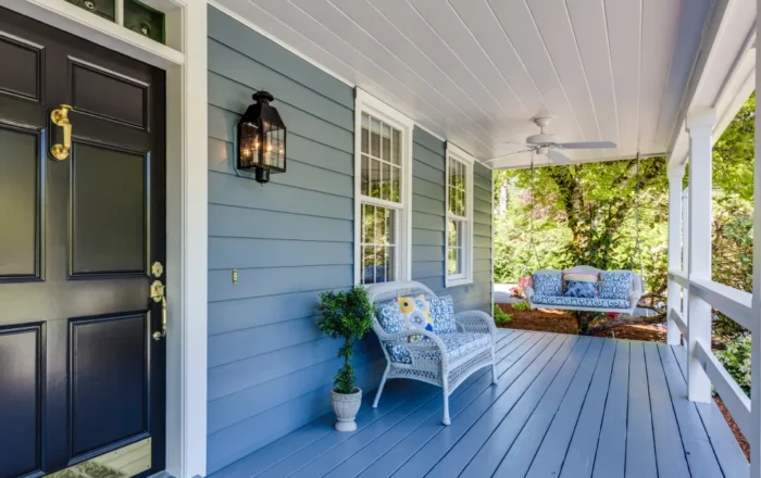 front door of home