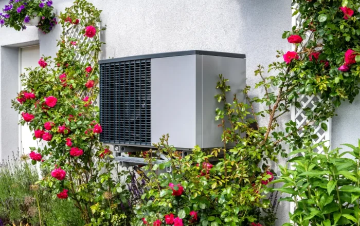 heat pump exterior system