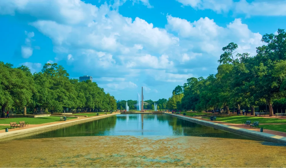 hermann park in houston, texas