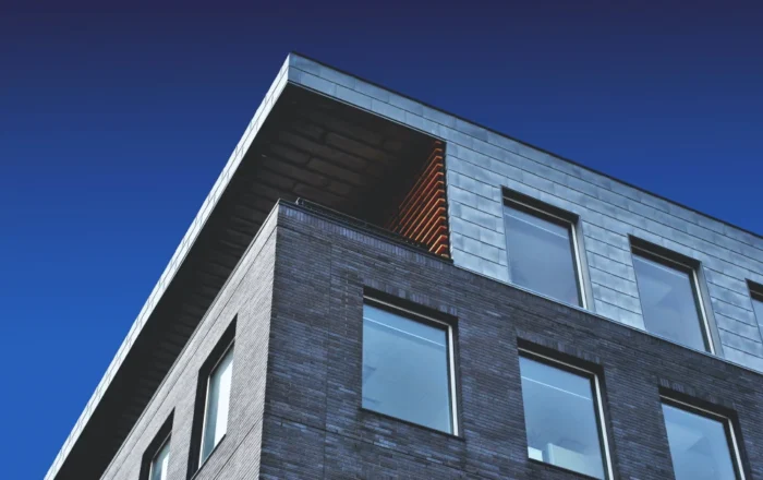 apartment building windows